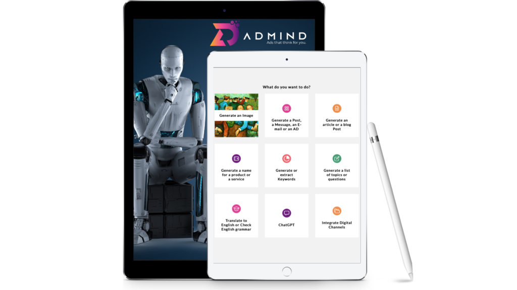 AdMind .ai admind ai image generator image creator content generator content creator ai