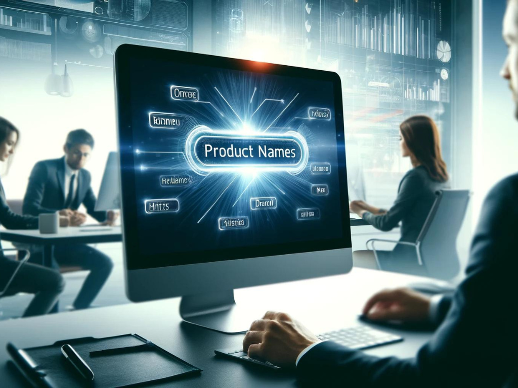 AI product naming with AdMind